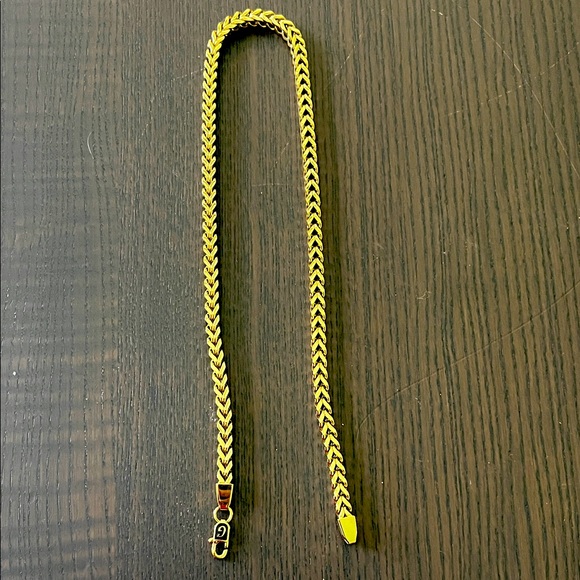 18k gold franco chain for men